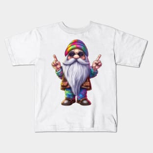 Hippie Gnome #25 Kids T-Shirt